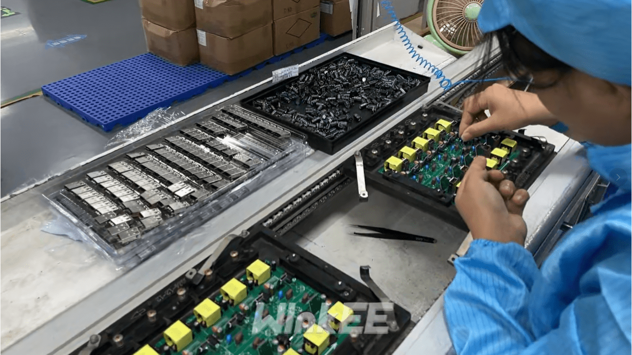 Líneas de producción modernas WinkEE