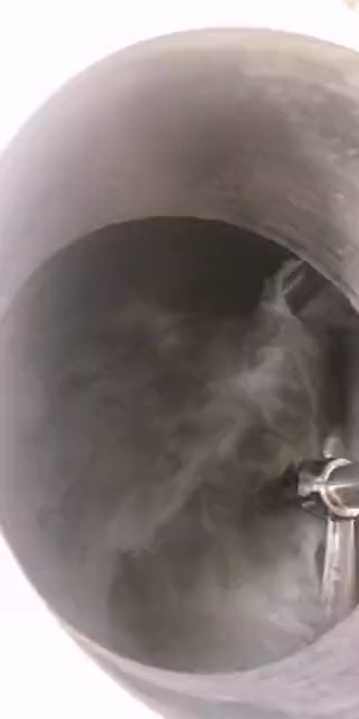 Disperse kettle stirring
