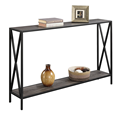 Modern Rustic Contemporary Metal and Wooden Console Tables for Living Room and Entryway1