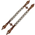 Stainless Steel Crystal Door Handle1