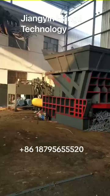 scrap metal shear contaniner shear