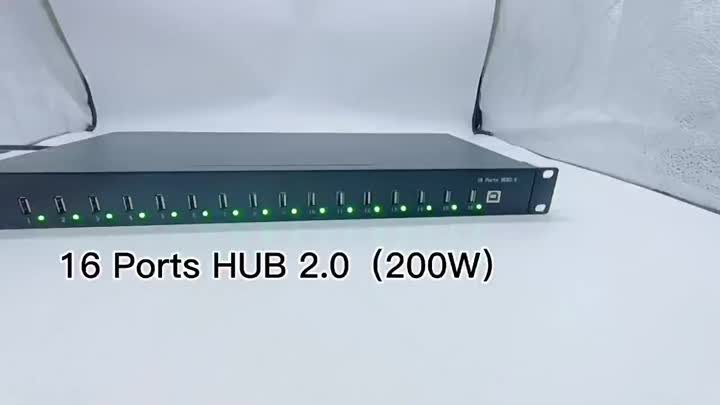 16 puertos Hub2.0