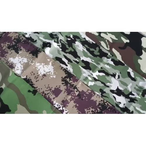 Tela de camuflaje impreso personalizado