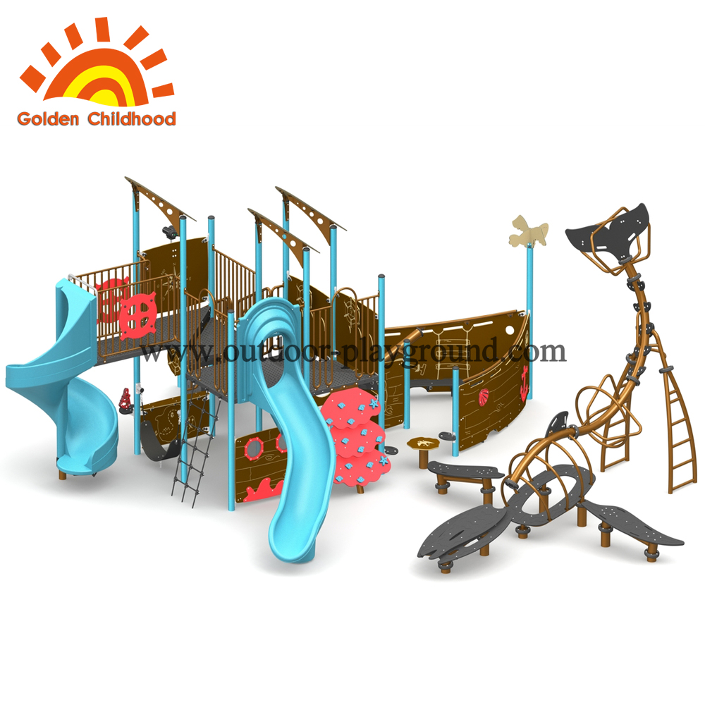 quality castle outdoor play gym commercial kids