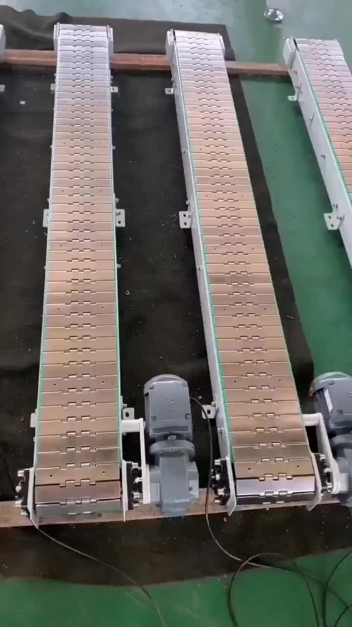 Flat-top Chain Plate Conveyor Belt