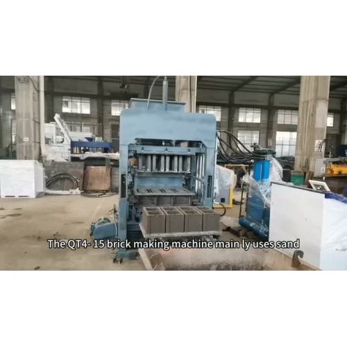 QT4-15 Машина для производства блокировочных блоков Машина для производства цементного кирпича