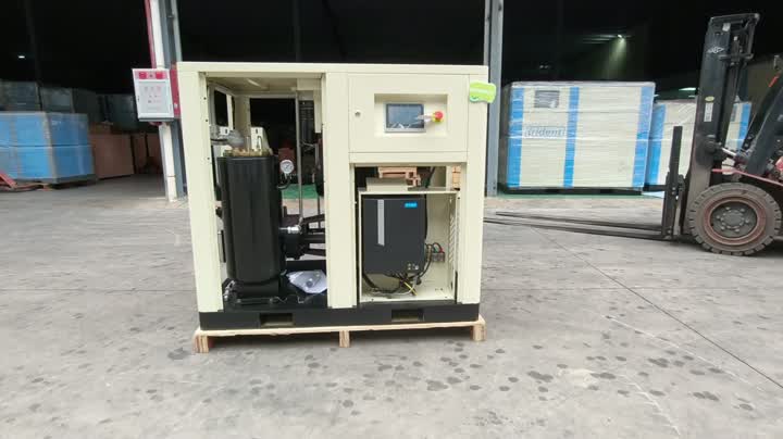 Energy-saving 50HP PM VSD screw air compressor