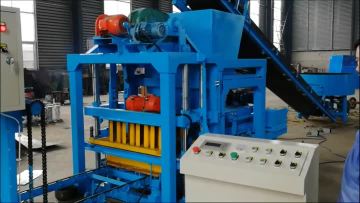 QT4-25 concrete block machine 