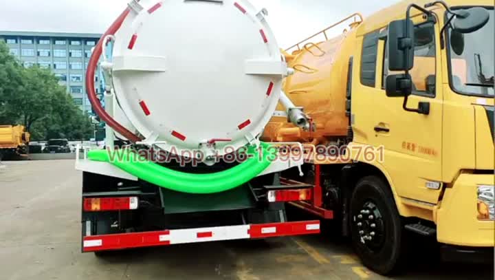 foton sewage truck