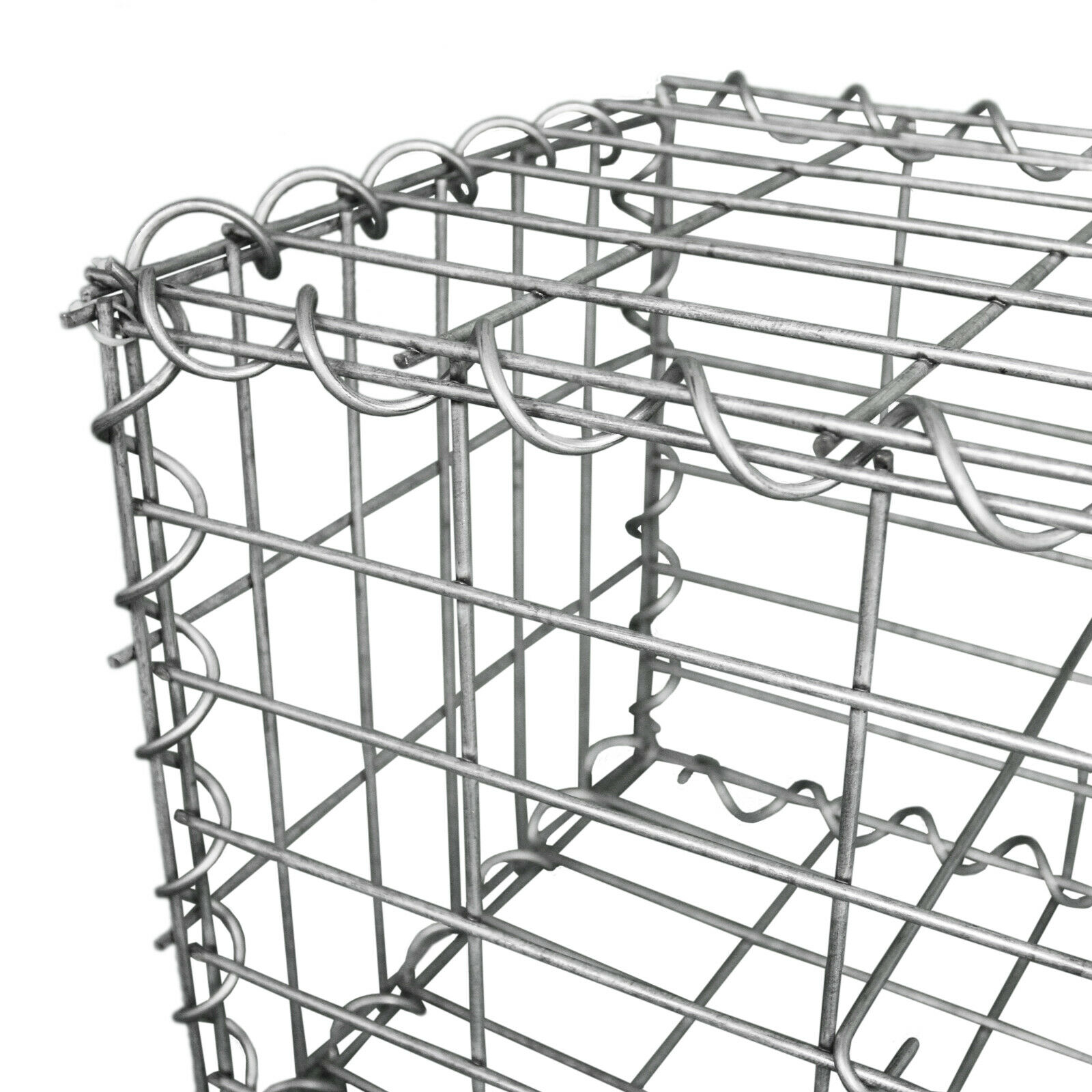 Anping Factory Welded Mesh Gabion Box penahan dinding 1x1x0.5m 2x1x1m1