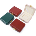 Lederschmuck Verpackung Ringkasten Schmuck Display Halskette benutzerdefinierte Samtpaket Großhandel Schmuckschachtel1