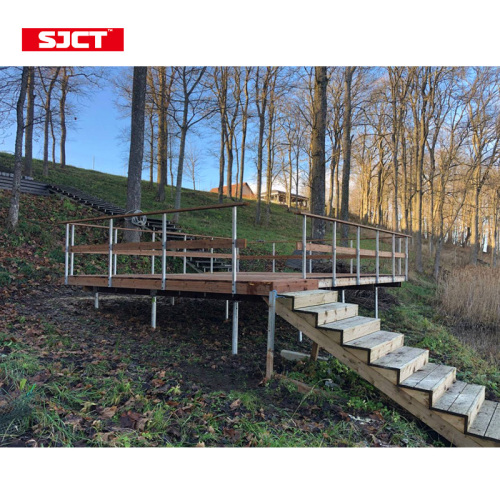 Ground screws are widely used in various fields and surpass concrete in performance.