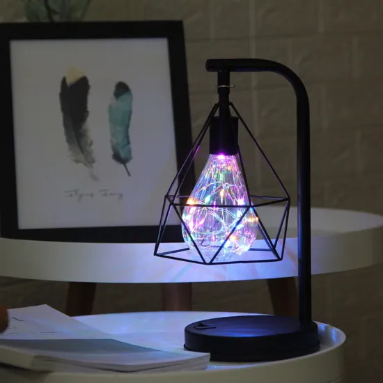 Luzes de fadas de fios de cobre nórdicos encantadores para decoração de férias1