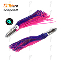 Quality Metal Soft Skirt Trolling Lures for Big Game Fishing1