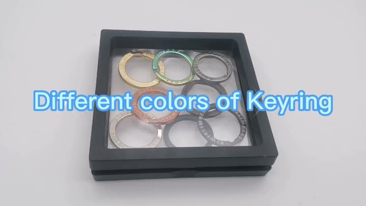 Different colors of Keyring