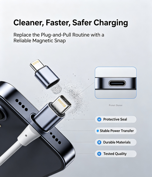 磁気コネクタ: よりクリーン、より速く、より安全なデバイス充電のための完全ガイド