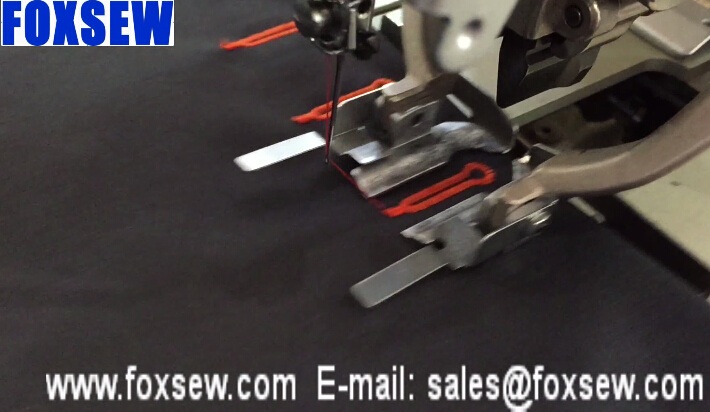 Automatic Eyelet ButtonHoler Machine 