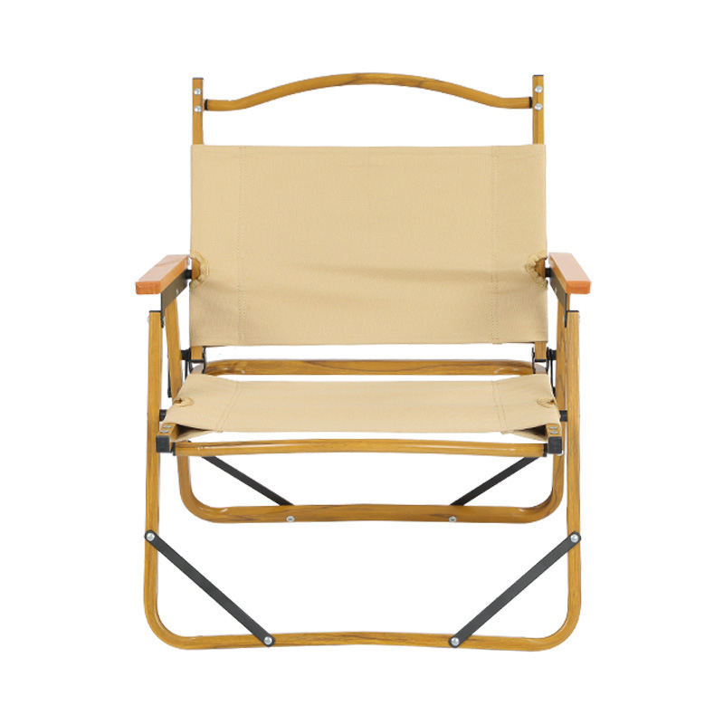 Silla acolchada de espalda plegable ajustable de campamento