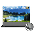 84 Inch Black Diamond ALR Electric Floor Rising 4K Projection Screen1
