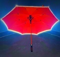 Extra Large Reflective Golf Umbrella: Sun, Rain, Night Safety1
