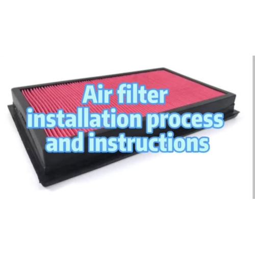 how to install air filter