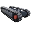 Mini Rubber Track Undercarriage 500kg 600kg 800kg 1t 2t untuk Peralatan Pengangkutan Pengangkutan Kecil Crawler Chassis1