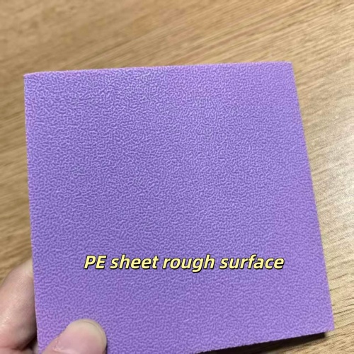 Hoja de PE AHD con superficie rugosa ~