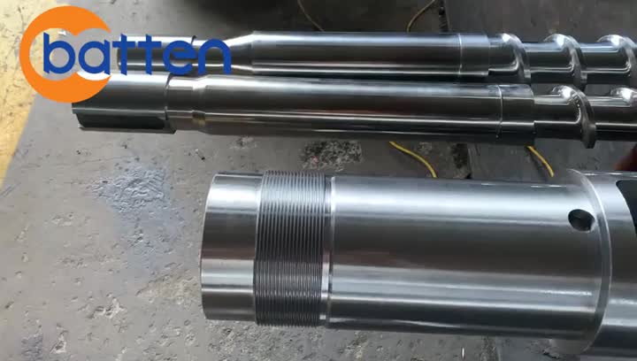 700T D100 IMM screw barrel for plastic injection products