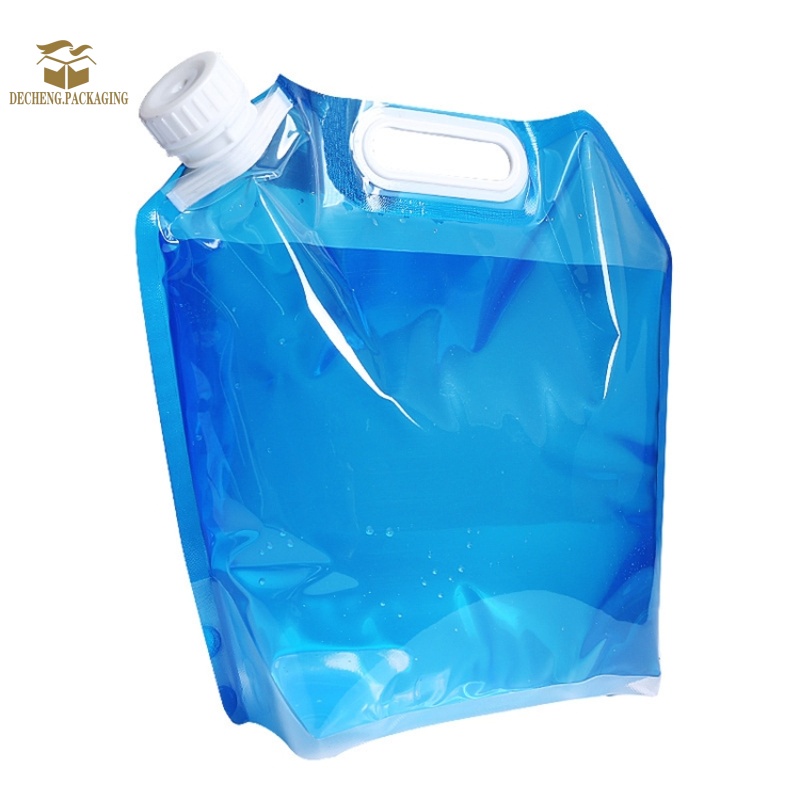 Сіняя складаная сумка для вады