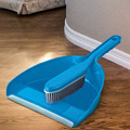 Complete Cleaning Solution: Rubber Bristle Brush and Dustpan Set - Your Ultimate Tool for Efficient Home Maintenance1
