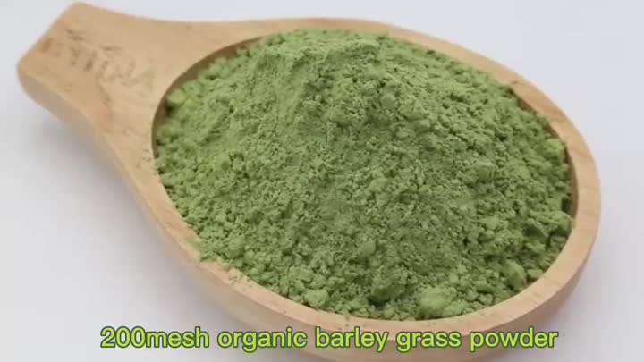 organic barley grass powder