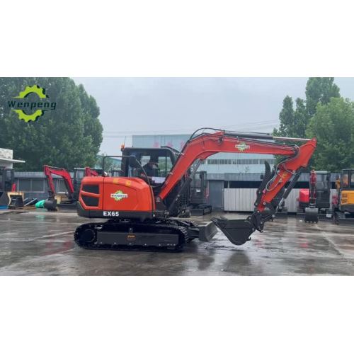 Euro 5 standard 6.5Ton small crawler excavator