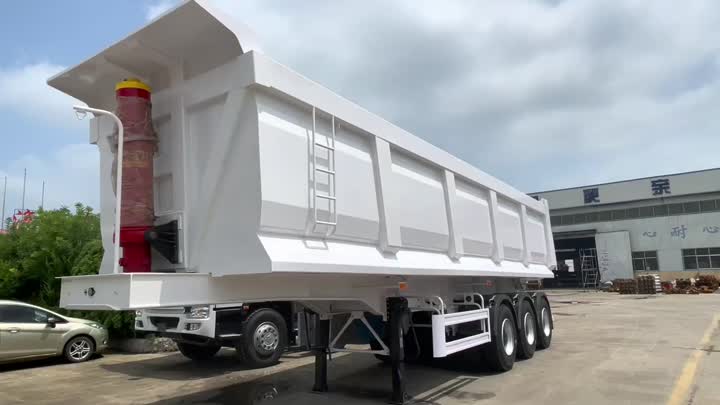 Tipper Trailer 60 Tons Dump Semi Trailer