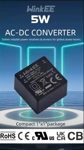 WinkEE PMR05D : convertisseurs AC-DC 5 W pour applications mondiales