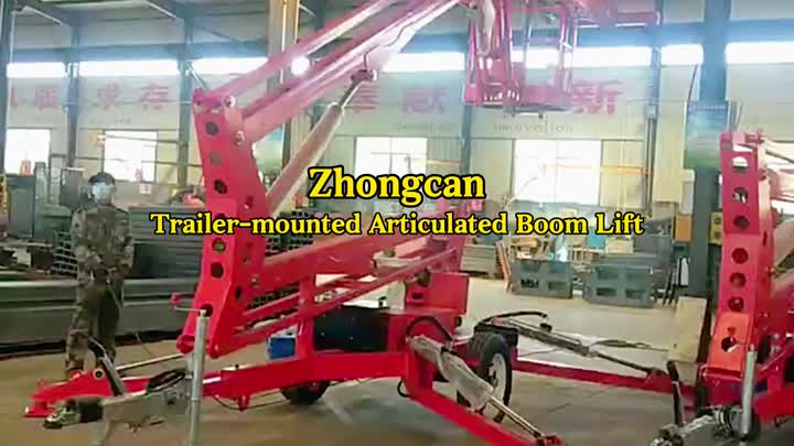 Anhängermontierter Boom Lift