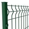 High Quality PVC-Coated Curved Wire Mesh Fence for Gardens1
