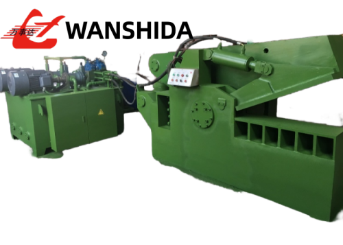 Wanshida exporta tesoura jacaré hidráulica de metal Q43-1600 para a Romênia