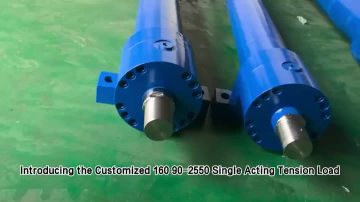 Single Acting Tension Load Hydraulic Cylinder for Crane