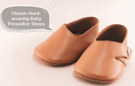 Classic Hard-wearing Baby Prewalker Shoes