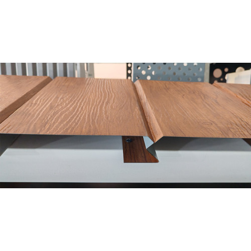 Cómo elegir el metal PCM con veta de madera para los colores del panel