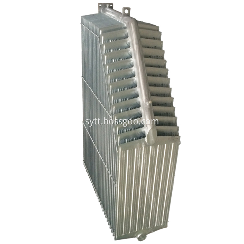 Top transformer Graded radiator