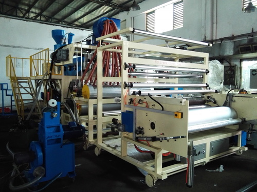 Three Layers PE Cast Film Making Machine 