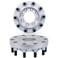 BOTRAK 1.25'' 8x6.5 to 10x285 22.5''/24.5'' Semi Wheel Spacers Adapters for Dodge Ram 2500/3500 Van Dually Rear Wheels1
