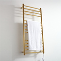 Electric Heated Towel Rails Golden Luxury Stainless Steel Towel Warmer Radiators1