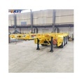 EAST 20ft 40ft Skeleton Trailer with 3 Axles for Sale at Good Price1