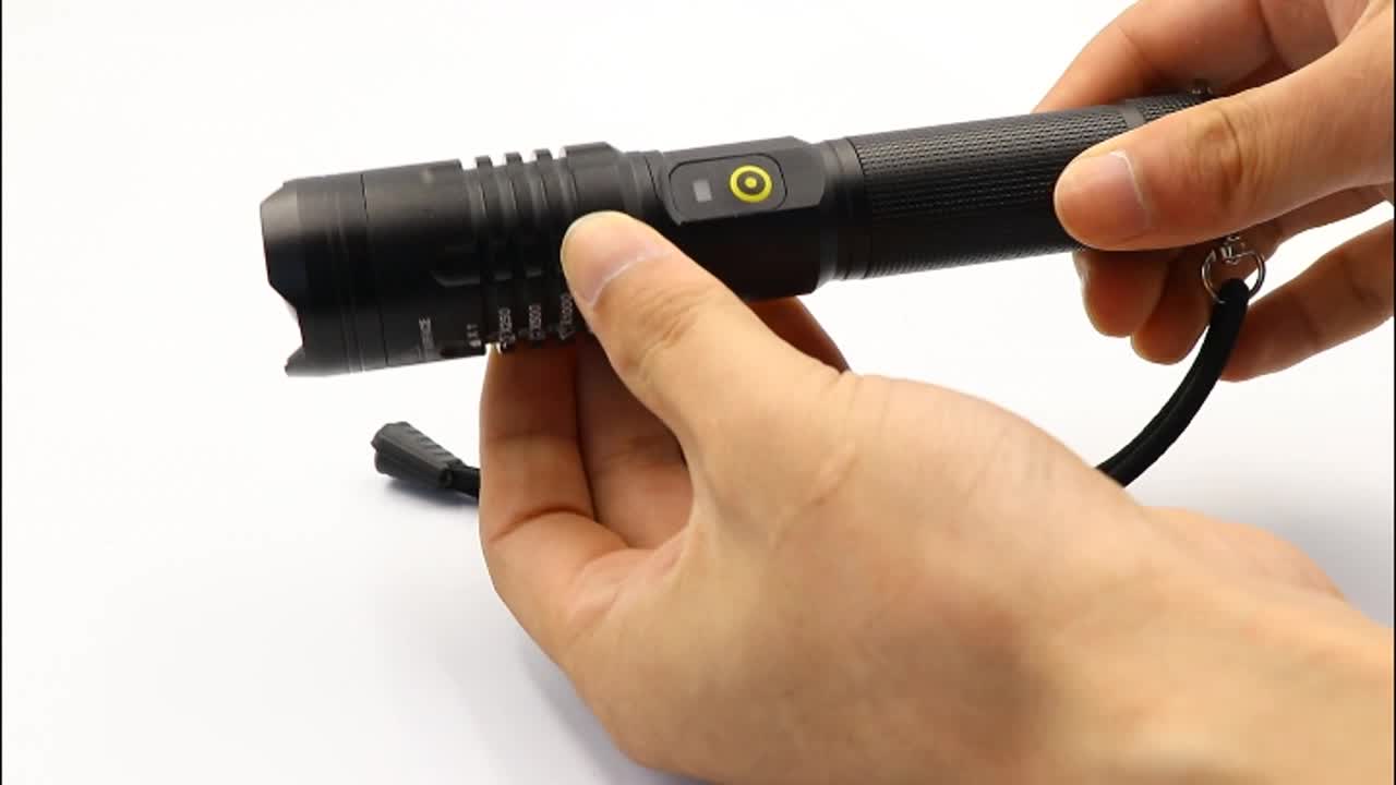 Zoomable XHP50 Diving Flashlight 6000 Lumen Torch 18650 Аккумуляторная батарея для спортивного открытого фонарика1