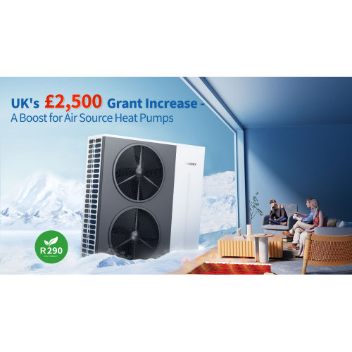 UK's £2,500 Uplift in Grants - A Power Boost in Air Source Heat Pumps