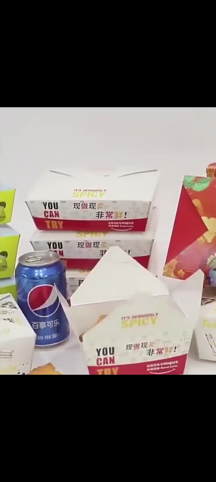 Disposable Whole Chicken Duplex Carton﻿
