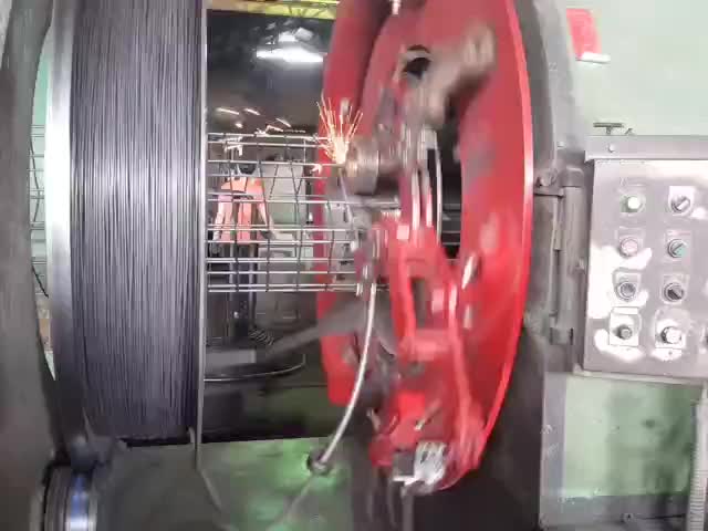 Máquina de soldagem de gaiola de arame de aço de 300-1400 mm para pilha de concreto Spun11