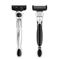 Customizable Private Label Safety Razor with Four Blades: Your Personal Shaving Solution1